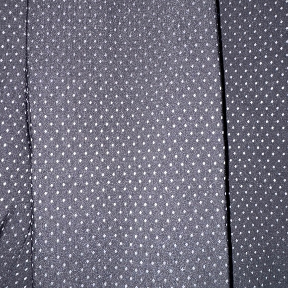 Charter Club Pant shop Black with white pindots straight leg, pull - on. - Picture 2 of 4